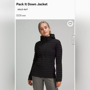 Lululemon Pack it Down Cost - short. Sz 2